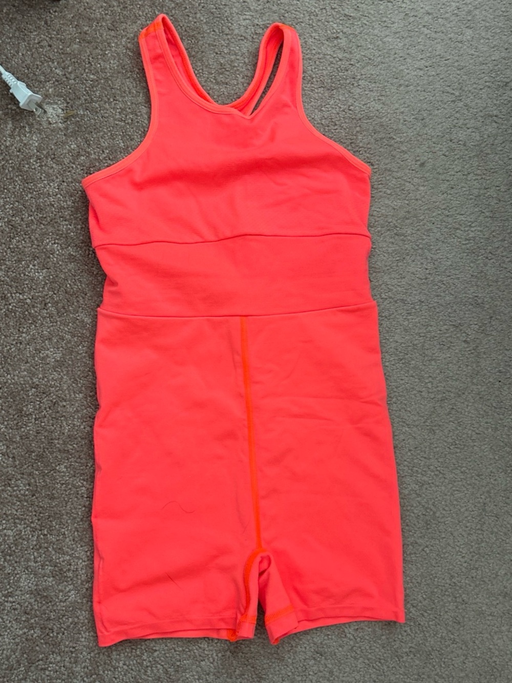 Women’s free people romper Neon Coral Active One-Piece
